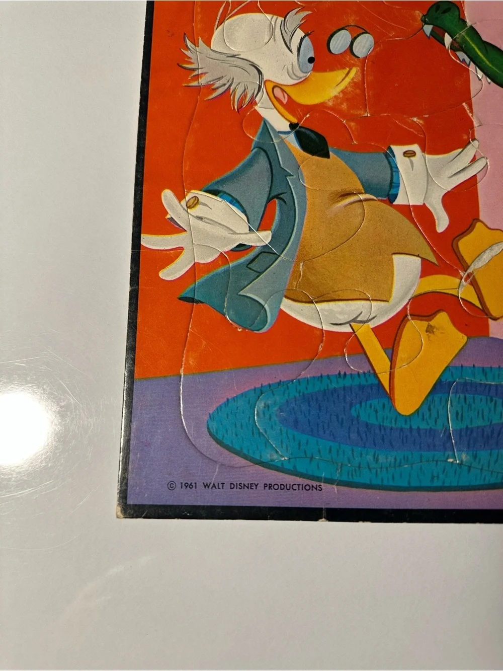 Walt Disney's Scrooge McDuck tray puzzle 